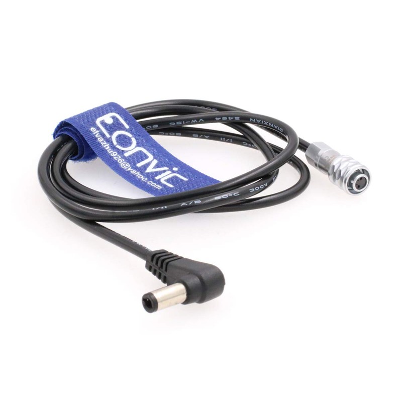 Eonvic Blackmagic Pocket Cinema Camera BMPCC 4K Power Supply Cable