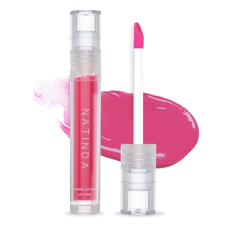 C&O Cosmetic Natinda Shining Coating Lip Gloss Lip Gloss Glass