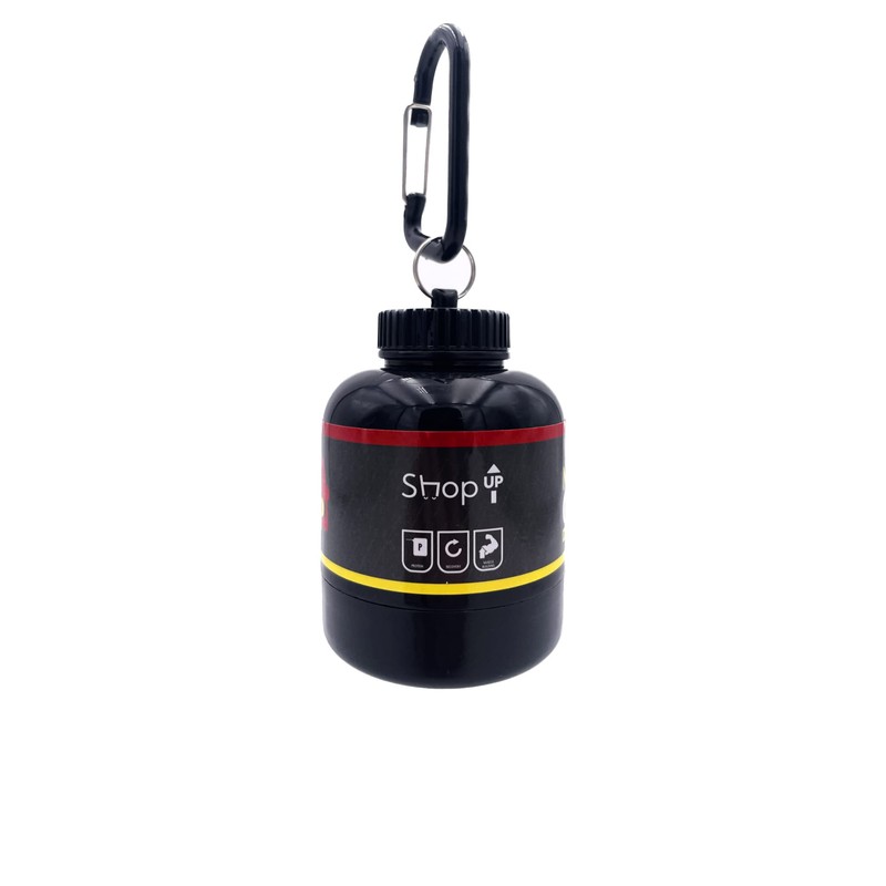 Protein Muscle Holder Never Give Up, Portable Protein Container and