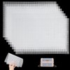 KineticKraft 8 Pieces 7 Count Plastic Mesh Canvas Sheets, 20