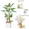 House Plants Wall Sticker Removable Wallpaper Sticker Wall Decal Wall