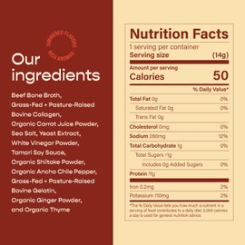 Pikora Beef Bone Broth Instant Powdered Mix (3 Pack, 12 Servings) | High-Protein, Gluten-Free, Collagen-Rich, No Sugar, Keto & Paleo Friendly | 11g Protein, 50 Calories per Serving