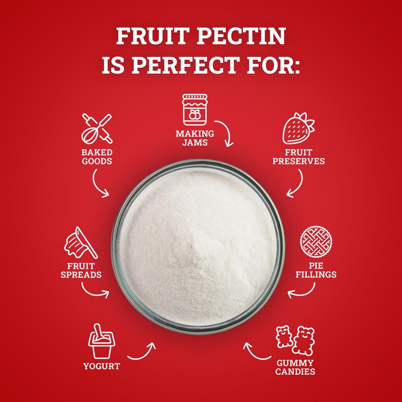 Hoosier Hill Farm Fruit Pectin, 2LB (Pack of 1)