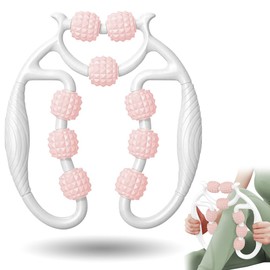 Leg Muscle Massager Foot Massage Roller Leg Roller Foot Massager Foot Massage Roller Muscle Roller & Balls, Massage Roller, Massage Roller Legs (Pink)