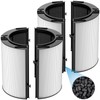 2 Pack Combi 360°Glass HEPA+Activated Carbon Filter For Dyson HP1