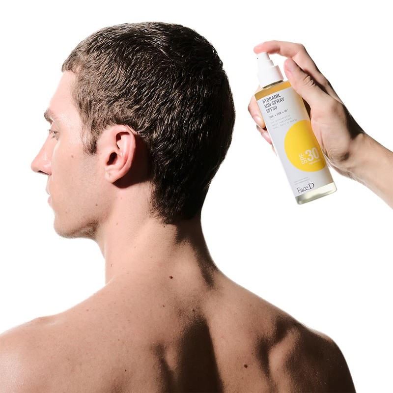 Face D Hydraoil Sonnenspray für Körper und Haar, LSF 50,
