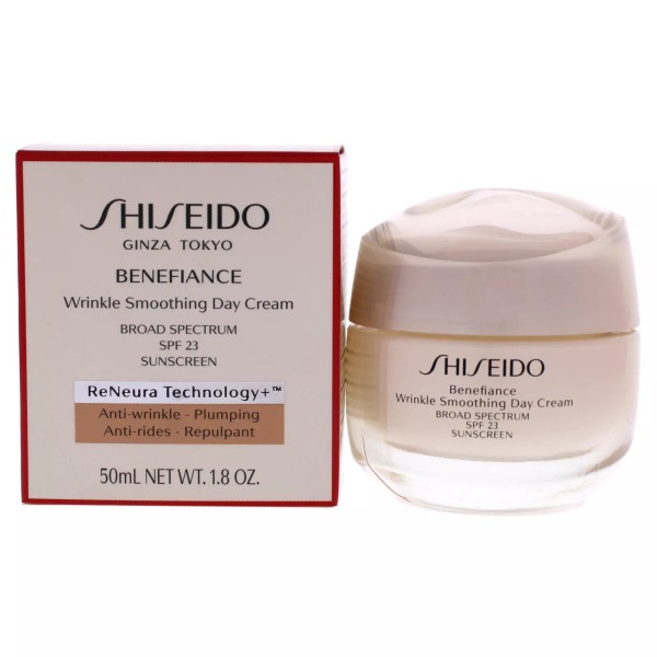 Shiseido Benefiance Wrinkle Smoothing Day Cream SPF 23 by Shiseido