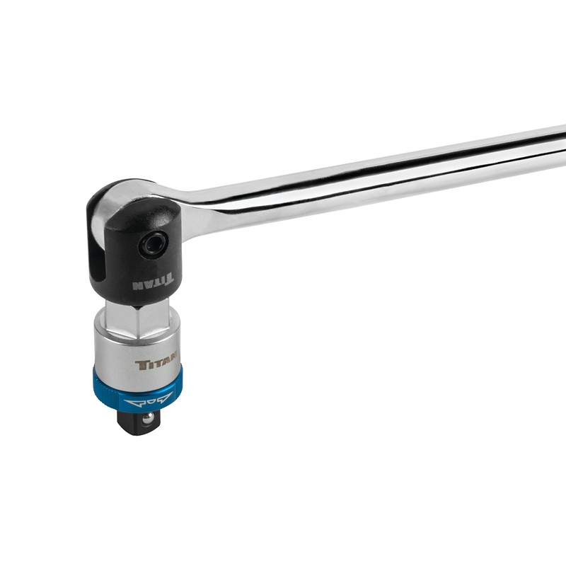 Titan 12108 3/8-Inch Drive Ratcheting Breaker Bar Adapter | Converts