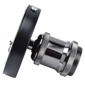 100-240V, Estándar Seguro de usar E26 E27 Portalámparas de techo con portalámparas de luz vintage Montaje industrial ignífugo con accesorios para cafetería para cocina Perla Negra