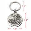 ABNTY 22nd Anniversary Keychain Gifts, Steel Engraved 22 Year Anniversary