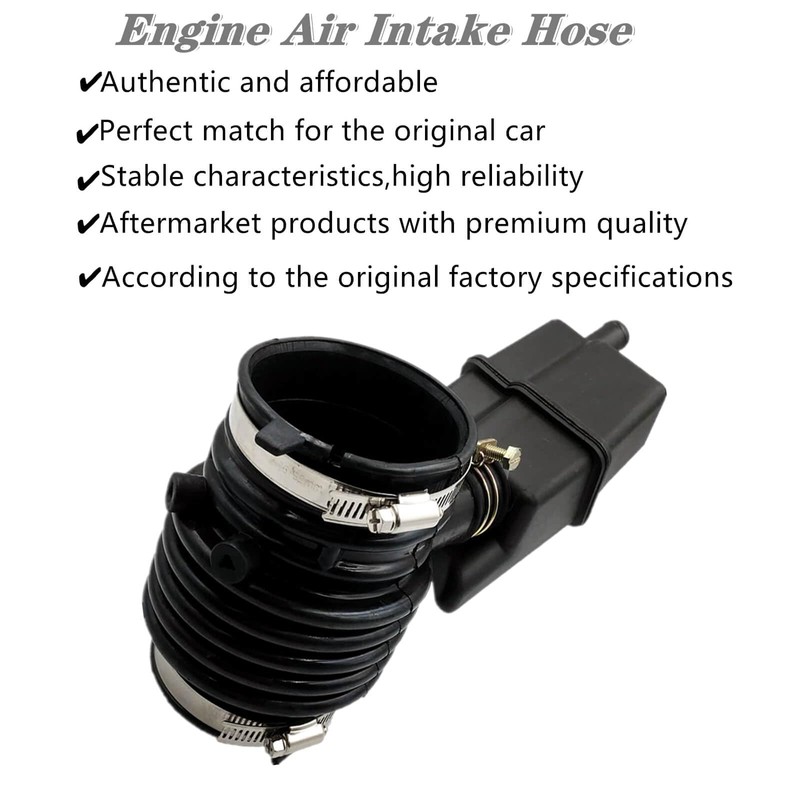 Engine Air Intake Hose 16576-3JA0A, For Nissan Murano 2015-2023 Pathfinder