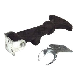 APUK 4x Rubber Bonnet Boot Fastener Catch Pull Strap Pannel Hook Tractor Lorry Boat