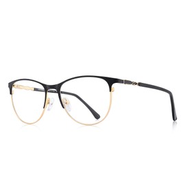 OLIEYE Cat Eye Reading Glasses For Women Retro Design Reader Computer Glasses with Spring Hinges