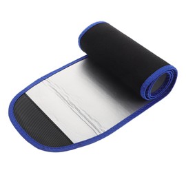 OHPHCALL Waist Trimmer Belt for Men and Women Adjustable Workout Belt Sweat Waist Trainer Ab Shaper for Running and Fitness Blue