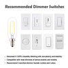 T25/T8 Small Tubular Bulb, 2W Dimmable, 25W Incandescent Equivalent, LED