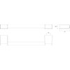 Emco Flow Bath Handle 300 mm in Black for Bathroom