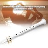 White Pocket Sax Portable Mini Saxophone Key of C Little