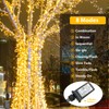 88FT 240LED Extra-Long Connectable String Lights Indoor Outdoor Clear Wire,
