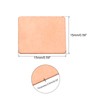 sourcing map Heatsink Copper Sheet Washer, 0.5mm Thick Pad with