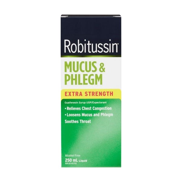 Robitussin EXTRA STRENGTH CHEST CONGESTION (MUCUS & PHLEGM), 250ML