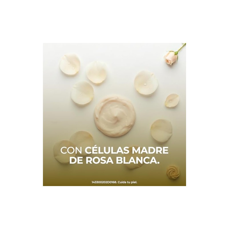 Teatrical Crema Aclarante Células Madre Rosa Blanca Que Trabajan Nivel