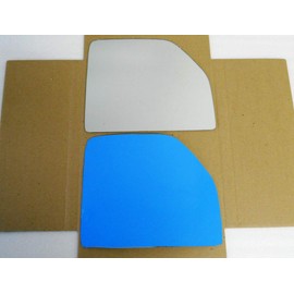 New Replacement Upper Flat Mirror Glass with Full Size Adhesive - Towing Mirror Option with Double Arm - for 2015-2024 Ford F150 F250 F350 F450 F550 F600 Passenger Side View Right RH