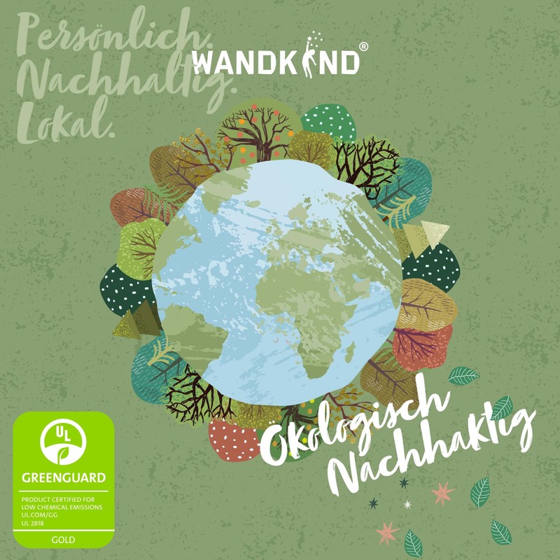WANDKIND Fox in the Forest Wall Sticker V243 | Hand