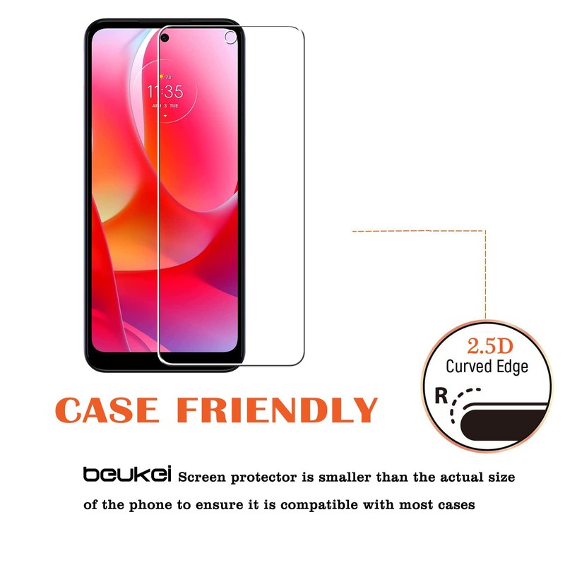 beukei (3 Pack) Compatible for Moto G Power 2022 Screen