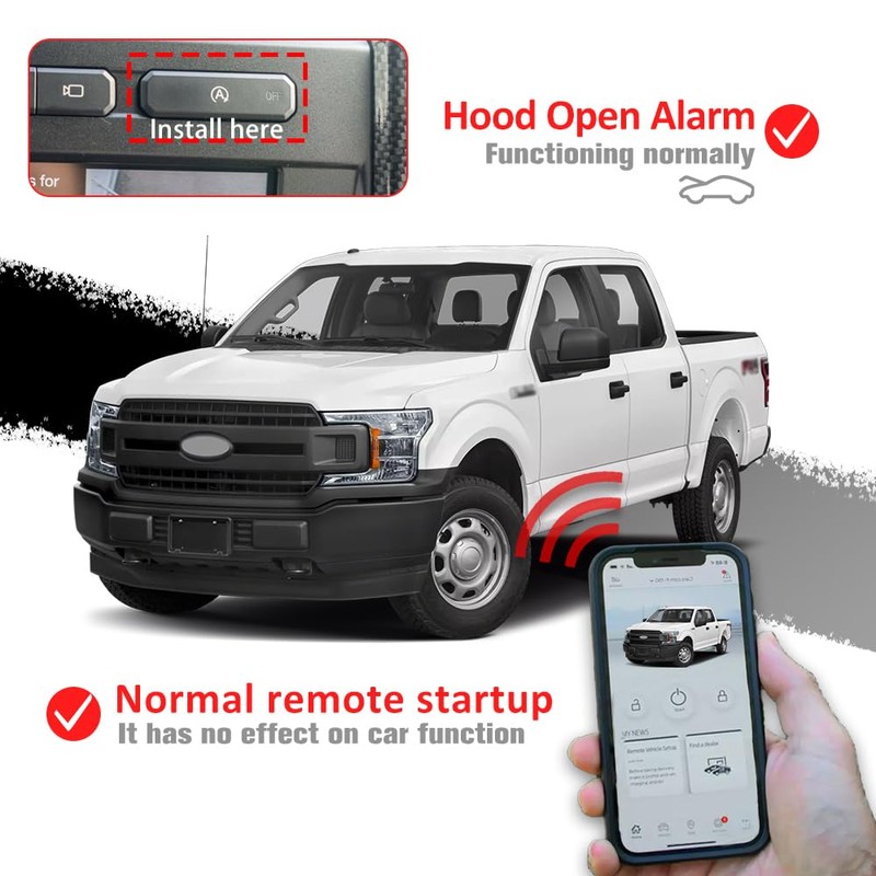 NJSBYL Auto Start Stop Eliminator for 2018 2019 2020 F'ord
