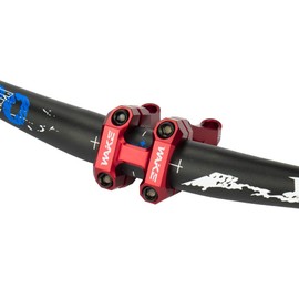 CYSKY Direct Mount Stem 31.8 mm Clamp, One Piece Construction, Lightweight Design for Dual Crown Forks (Red)