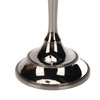 Metal Candelabra Black 5 Arms Elegant Colorfast Stable Wide Base