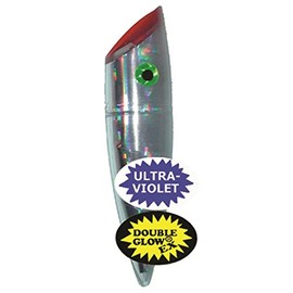 SILVER HORDE 4" Fishing Plug (Single), UV Glow