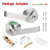 Aglehome Bathroom Indicator Privacy Door Lock, Vacant Occupied Lock, Large