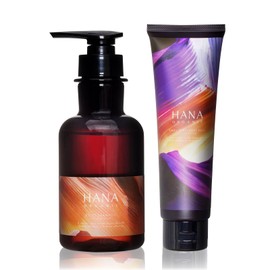 HANA ORGANIC Reset Shampoo 3-Way Treatment Pack Set, 9.5 fl oz (280 ml), 6.1 fl oz (180 ml) (Ecocert Certified)