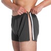 Men's Post-Surgery Tear Away Shorts, Loose Fit Cotton Shorts with