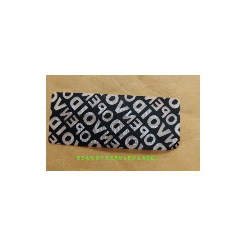 100 x Security Labels Stickers Security Seal Do Not Tamper