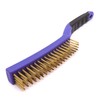 COTTAM Wire Brush | 4 Row | Comfort Grip (Brass)