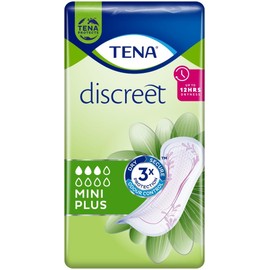 Tena - Tena Lady Discreet Mini Plus Sanitary Pads - Pack of 20