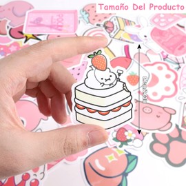 KITCHEN CHOICE Pegatinas Vinilo,300Pcs Cute Colorido Impermeable Calcomanias,Divertida Estampas para Termos Laptop Auto Monopatín Premios de Aula,Pegatinas Kawaii para Adolescentes Niñas Niños Adultos