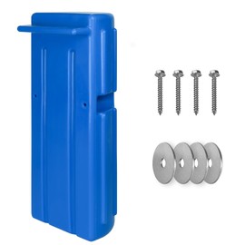 Dock Fender Boat Dock Bumpers for Edge or Side,Marine Fender Bumper Guard,Vertical Protection,Soft Durable Construction,Includes Mounting Hardware,Blue