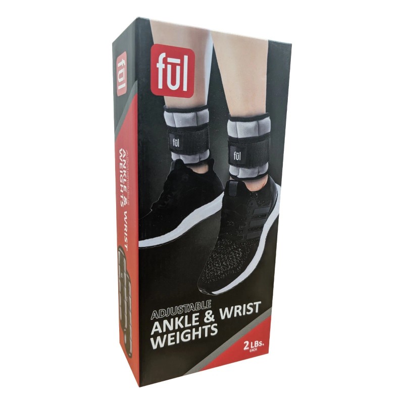 ful Adjustable Ankle & Wrist Weights ( 2 LBS. Each