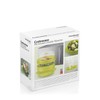 InnovaGoods DOPPEL-DAMPFGARER FÜR MIKROWELLE, Polypropylen, Grün, 22 x 12/17 cm