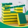 20 Pack Multi-Use Heavy Duty Scrub Sponge Eraser Sponge Cleaning
