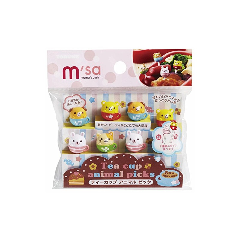 Torne lunch pick texi-kappuanimarupikku, 3-Pack, P – 3246