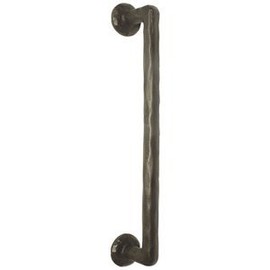 Emtek 86068MB 12" Center to Center Bronze Rod Door Pull from The Sandcast Bronze Collection