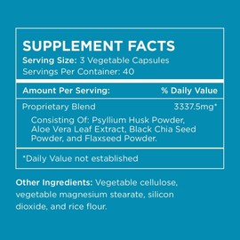Pure for Men Stay Ready Fiber Extra Strength Supplement | Digestive Regularity | Bowel Movement & Gut Health Support | Vegan Cleanliness | Proprietary Formula | 120 Vegan XL Capsules