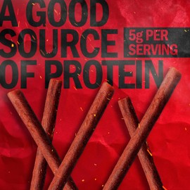 Jack Link's Beef Sticks, Original - Protein Snack, Meat Stick with 6g of Protein, Meat Snack Sticks Made with 100% Beef, Keto Friendly, Individually Wrapped - 0.92 Oz. (20 Count)