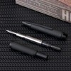 Jinhao 10 Press Matte Black Chrome Retractable Extra Fine Nib