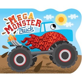 Mega Monster Truck - Touch and Feel Board Book - Sensory Board Book