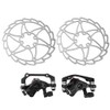 Mountain Bike Stainless Steel Disc Brake Caliper Set Universal Bicycle